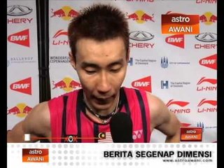Lee Chong Wei kempunan Kejuaraan Dunia