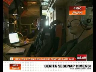 Kapal Zhu Kezhen China lakukan pemetaan dasar laut