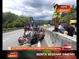 Dua beranak maut nahas berhampiran Terowong Menora