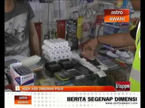 Agen judi diberkas polis