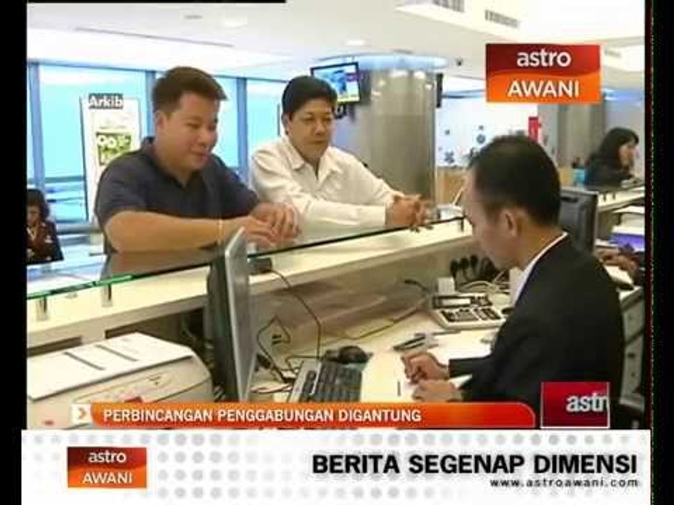 Perbincangan penggabungan digantung