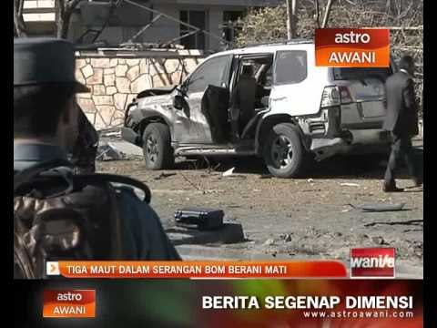 Tiga maut dalam serangan bom berani mati