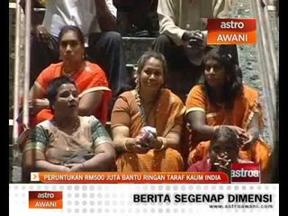 Peruntukan RM500 juta bantu ringan taraf kaum India
