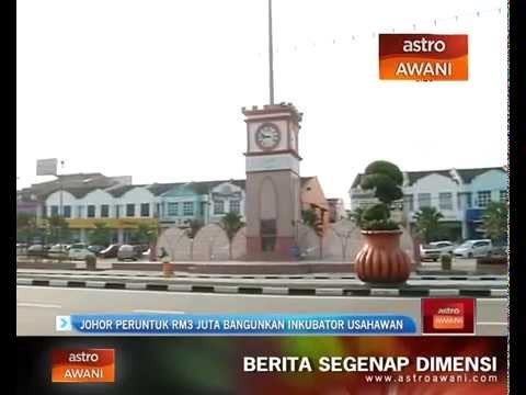 Johor peruntuk RM3 juta bangunkan inkubator usahawan