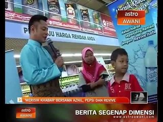 'Merisik Khabar' bersama Aznil, Pepsi dan Revive
