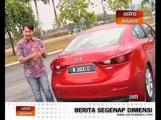 Great Japanese sedan with Italianesque looks, the 2014 Mazda 3