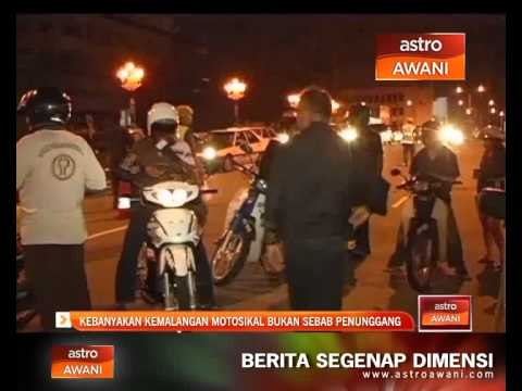 Kebanyakan kemalangan motosikal bukan sebab penunggang