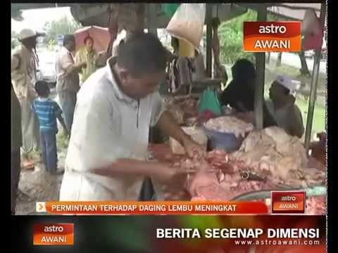 Permintaan terhadap daging lembu meningkat