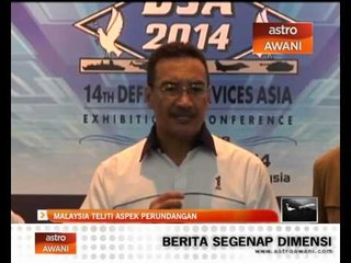 Malaysia teliti aspek perundangan