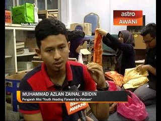 43 sukarelawan UiTM laksana misi kemanusian