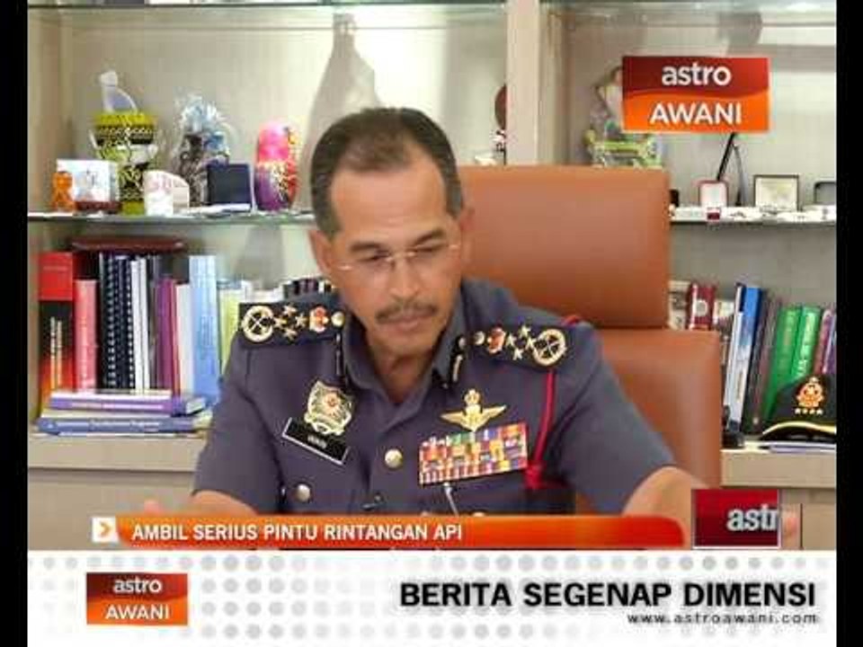 Ambil serius pintu rintangan api