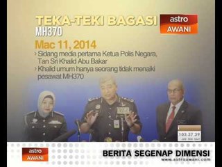 Teka-teki bagasi MH370