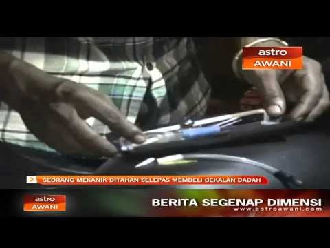 Seorang mekanik ditahan selepas membeli bekalan dadah