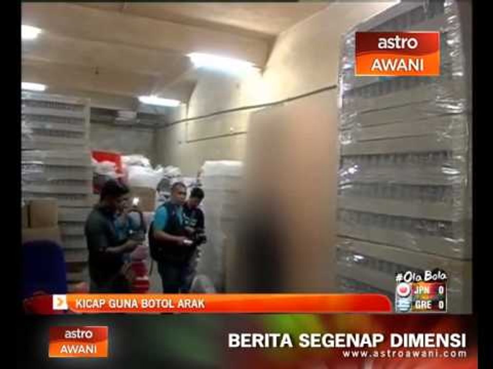 Jual kicap guna botol arak