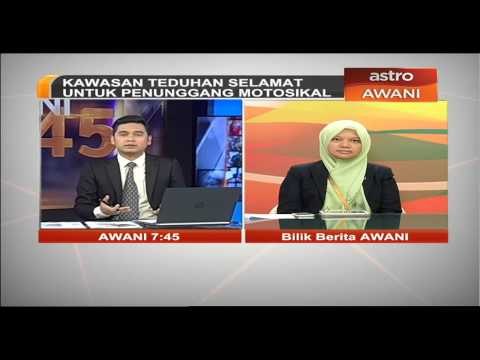 Kawasan teduhan selamat untuk penunggang motosikal