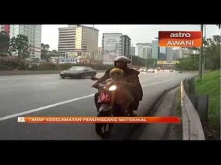 Tahap keselamatan penunggang motosikal