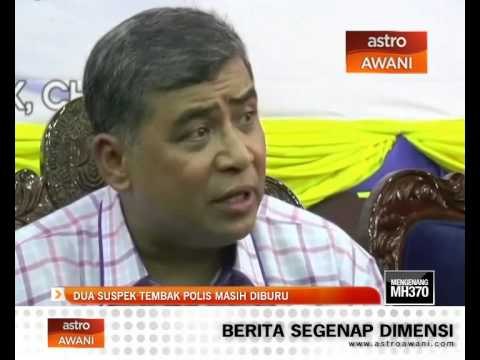 Dua suspek tembak polis masih diburu