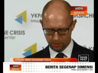 Download Video: Nahas MH17: Sidang media bersama PM Ukraine