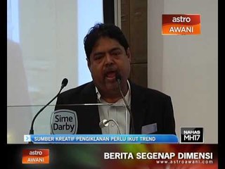 Sumber kreatif pengiklanan perlu ikut trend