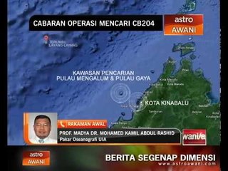 Cabaran operasi mencari CB204