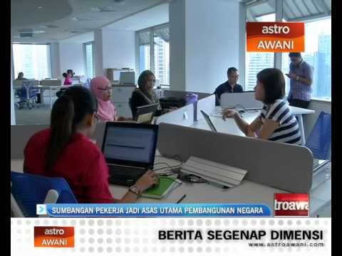 Sumbangan pekerja jadi asas utama pembangunan negara