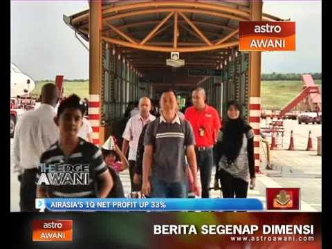 AirAsia's 1Q net profit up 33%