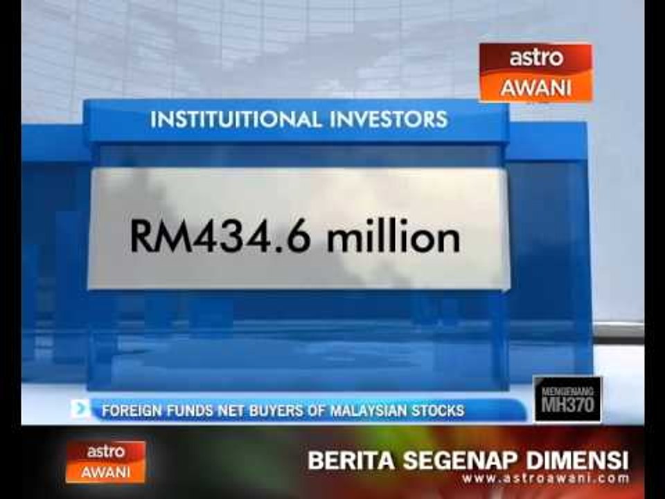 Foreign funds net buyers of Malaysian stocks