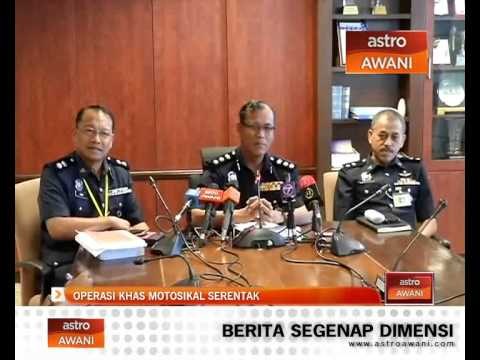 Operasi khas motosikal serentak