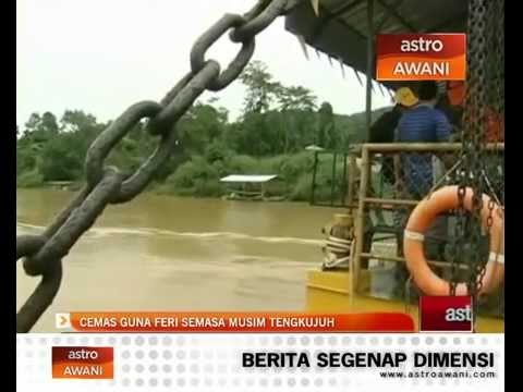 Cemas guna feri semasa musim tengkujuh
