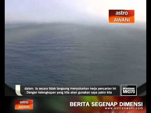 Misi pencarian dasar laut bakal berdepan kesukaran