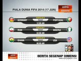 Jadual perlawanan Piala Dunia FIFA 2014 (17 Jun)