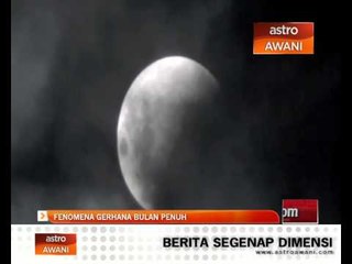 Fenomena gerhana bulan penuh