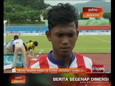 Skuad negara gagal ke Sukan Universiti Dunia 2017