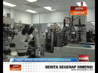 Tingkat inovasi, pastikan kelangsungan ekonomi