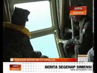 Pencarian misteri MH370 diperluas