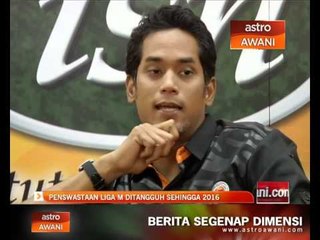 Penswastaan Liga Malaysia ditangguh sehingga 2016