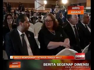 Sekitar majlis memperingati setahun tragedi MH17