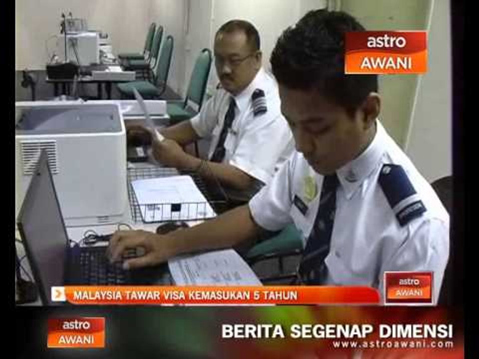 Malaysia tawar visa kemasukan 5 tahun