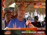 Situasi keadaan laut pada waktu malam sewaktu kejadian berlaku