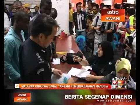 Malaysia didakwa gagal tangani pemerdagangan manusia