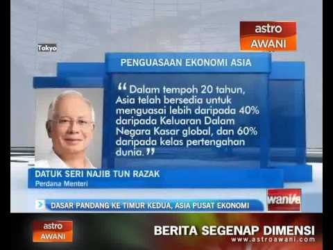 Gelombang kedua Dasar Pandang ke Timur, Asia pusat eknomi