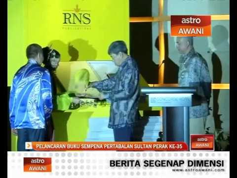 Pelancaran buku sempena Pertabalan Sultan Perak ke-35