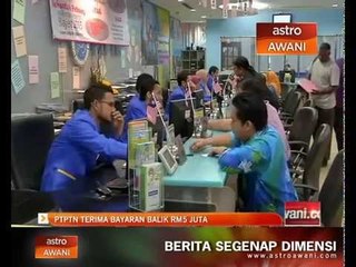 PTPTN terima bayaran balik RM5 juta