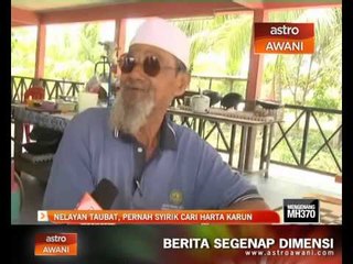 Nelayan taubat, pernah cuba cari harta karun