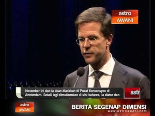 MH17: Upacara Pengkebumian Negara Belanda pada 10 Nov