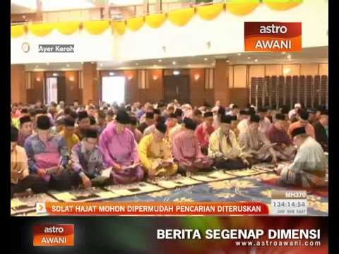 Solat hajat mohon dipermudah pencarian diteruskan