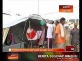 Persiapan Syawal ala kadar mangsa banjir