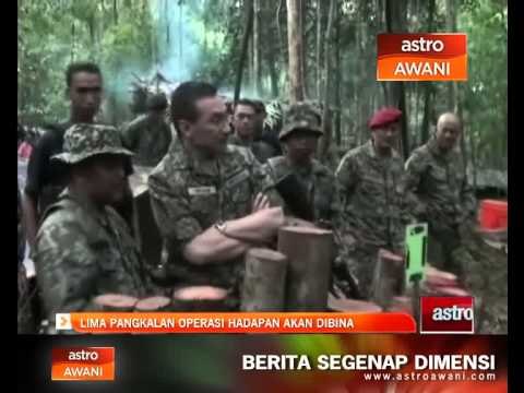Lima pangkalan operasi hadapan akan dibina