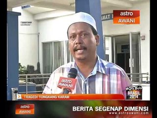 Laporan Marlina di Balai Polis Teluk Panglima Garang