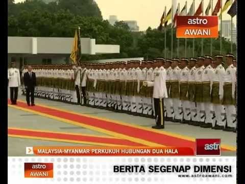 Malaysia-Myanmar perkukuh hubungan dua hala